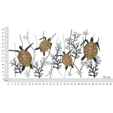 PANEL Z ŻELAZA TURTLE 132,7 5,7 69,9 cm